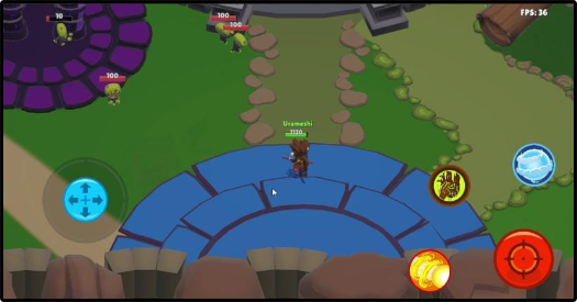 Dark Rift in-game screenshot